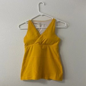 Yellow Lululemon Tank Top
